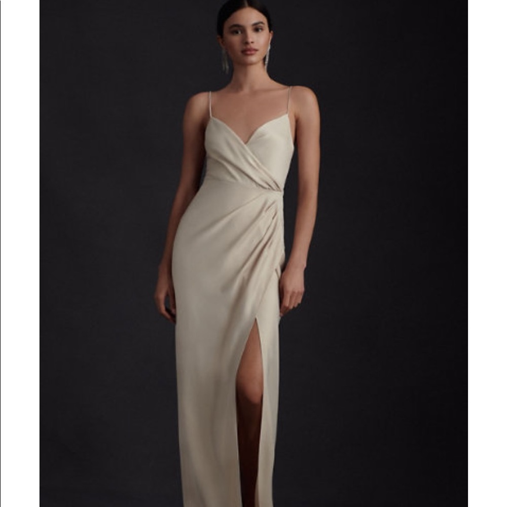 NWT BHLDN Freya Satin Charmeuse Dress